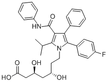 (3S,5S)-阿伐他汀钠盐 结构式