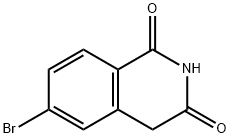 6-溴异喹啉酮 结构式