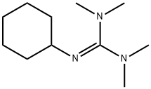 2-环己基-1,1,3,3-四甲基胍 结构式