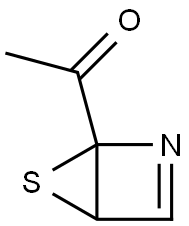 Ethanone, 1-(5-thia-2-azabicyclo[2.1.0]pent-2-en-1-yl)- (9CI) 结构式