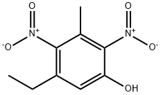 Phenol, 5-ethyl-3-methyl-2,4-dinitro- (9CI) 结构式