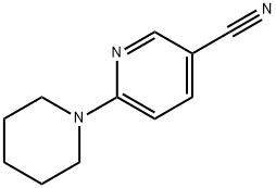 6-piperidin-1-ylnicotinonitrile 结构式