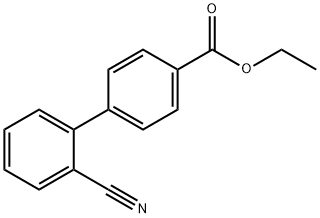 Ethyl 4-(2-cyanophenyl)benzoate 结构式