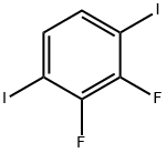 2,3-二氟对二碘苯 结构式