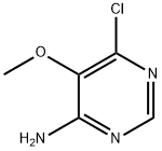 4-氨基-6-氯-5-甲氧基嘧啶 结构式