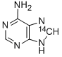 ADENINE-8-14C 结构式