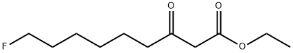 9-Fluoro-3-oxononanoic acid ethyl ester 结构式