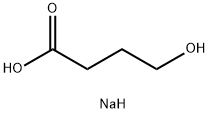 4-羟基丁酸钠 结构式
