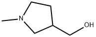1-甲基-3-吡咯烷甲醇 结构式
