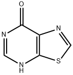 噻唑并[5,4-D]嘧啶-7-醇 结构式