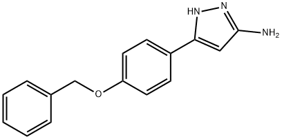 5-(4-BENZYLOXY-PHENYL)-2H-PYRAZOL-3-YLAMINE