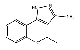 1H-Pyrazol-3-amine,5-(2-ethoxyphenyl)-(9CI) 结构式