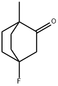 Bicyclo[2.2.2]octanone, 4-fluoro-1-methyl- (9CI) 结构式