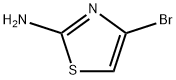 2-氨基-4-溴噻唑 结构式