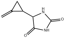 2,4-Imidazolidinedione, 5-(methylenecyclopropyl)- (9CI) 结构式