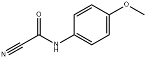 Carbonocyanidic  amide,  N-(4-methoxyphenyl)-  (9CI) 结构式