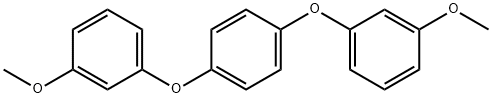 1,4-二(3-甲氧基苯氧基)苯 结构式