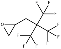 4,4-Bis(trifluoromethyl)-1,2-epoxy-5,5,5-trifluoropentane 结构式
