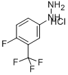 4-氟-3-(三氟甲基)苯肼盐酸盐 结构式