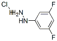 3,5-二氟苯肼盐酸盐 结构式