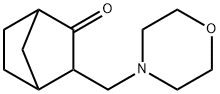 3-(MORPHOLINOMETHYL)-2-NORBORNANONE 结构式