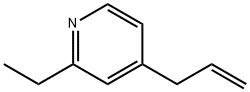 Pyridine, 2-ethyl-4-(2-propenyl)- (9CI) 结构式