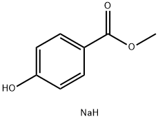 尼泊金甲酯钠 结构式