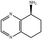 5-Quinoxalinamine,5,6,7,8-tetrahydro-,(5S)-(9CI) 结构式