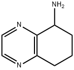 5,6,7,8-TETRAHYDROQUINOXALIN-5-AMINE 结构式