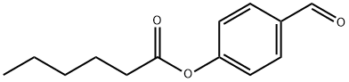 Hexanoic acid 4-formylphenyl ester 结构式