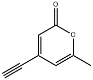 2H-Pyran-2-one, 4-ethynyl-6-methyl- (9CI) 结构式