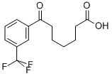 7-OXO-7-(3-TRIFLUOROMETHYLPHENYL)HEPTANOIC ACID 结构式
