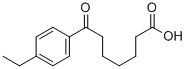 7-(4-ETHYLPHENYL)-7-OXOHEPTANOIC ACID 结构式