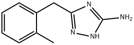 5-(2-甲基苄基)-4H-1,2,4-三唑-3-胺 结构式