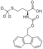 FMOC-L-蛋氨酸-D3 结构式