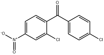 2,4'-DICHLORO-4-NITROBENZOPHENONE 结构式