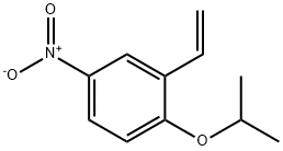 1-异丙氧基-4-硝基-2-乙烯基苯 结构式