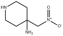 4-Piperidinamine,  4-(nitromethyl)- 结构式