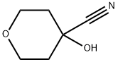 四氢-4-羟基-2H-吡喃-4-甲腈 结构式