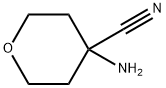 4-氨基四氢-2H-吡喃-4-甲腈 结构式