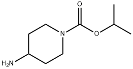异丙基 4-氨基哌啶-1-甲酸 结构式
