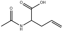 N-乙酰-DL-烯丙基甘氨酸 结构式