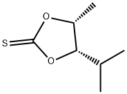 1,3-Dioxolane-2-thione,4-methyl-5-(1-methylethyl)-,cis-(9CI) 结构式