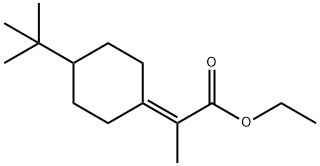 2-(4-(叔丁基)亚环己基)丙酸乙酯 结构式