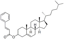 胆甾醇肉桂酸酯 结构式