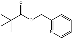 2,2-Dimethylpropionic acid 2-pyridylmethyl ester 结构式