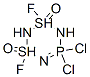 5,5-Dichloro-1,3-difluoro-5,5-dihydro-1H,3H-1,3,2,4,6,5-dithiatriazaphosphorine 1,3-dioxide 结构式