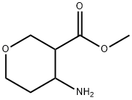 2H-Pyran-3-carboxylicacid,4-aminotetrahydro-,methylester(9CI) 结构式