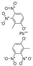 Phenol, 2-methyldinitro-, lead salt 结构式