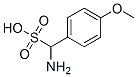 amino-(4-methoxyphenyl)methanesulfonic acid 结构式